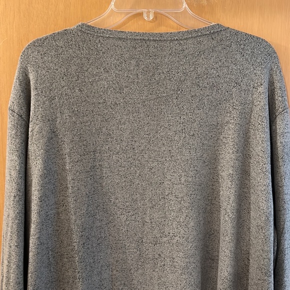 Zyia Active Lounge Boyfriend Cardigan Open Front Pockets Army Green XXXL - Picture 11 of 13